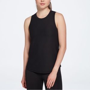 Calia by Carrie Underwood Ribbed Workout Tank Black Size Large
